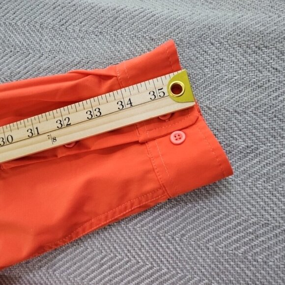 Ocean & Coast Long Sleeve Fishing Shirt Men's XL Orange Activewear Vented EUC LN - Picture 14 of 15
